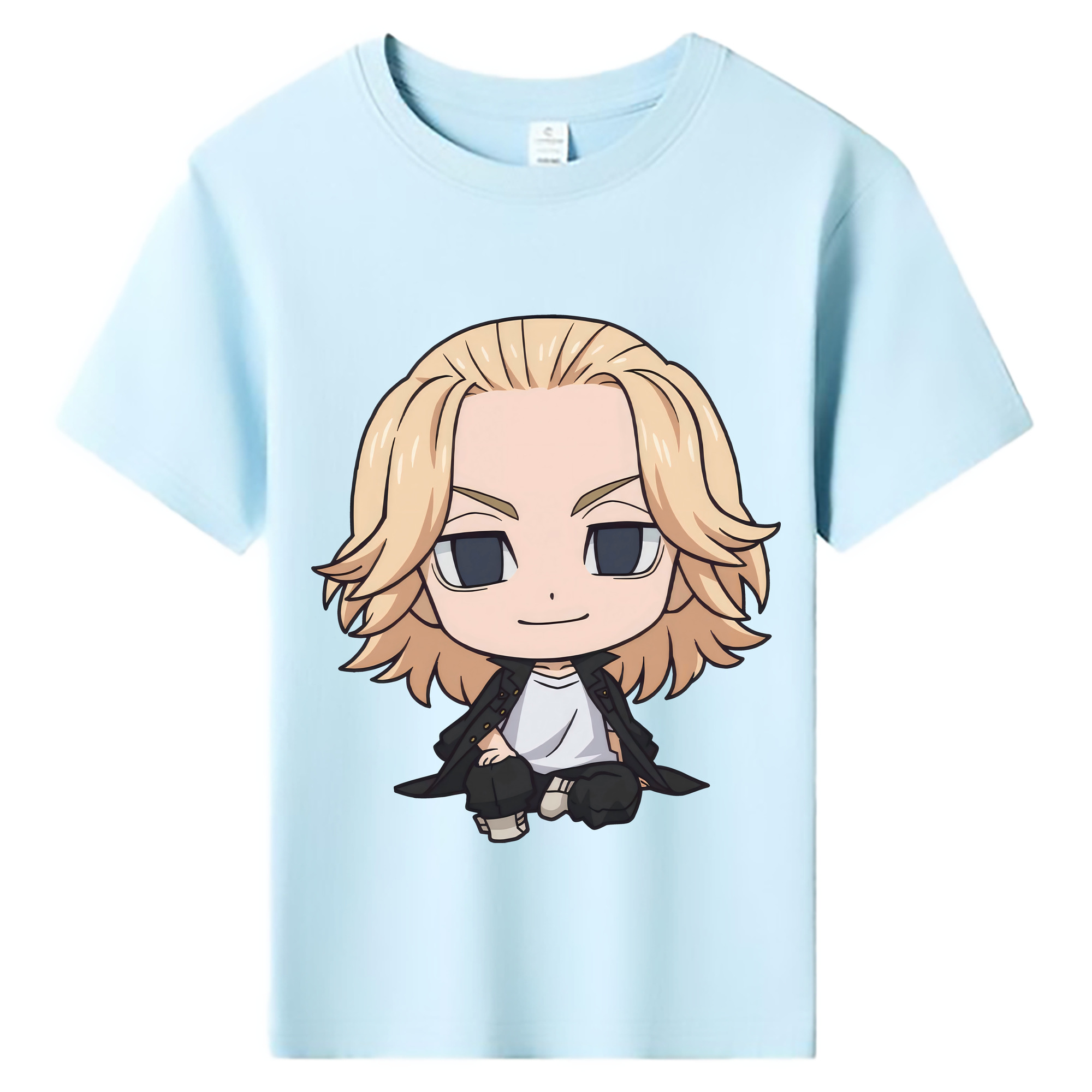 （画像用） 東京リベンジャーズ Tokyo Revengers 綿100％キッズTシャツ（フロントプリント）